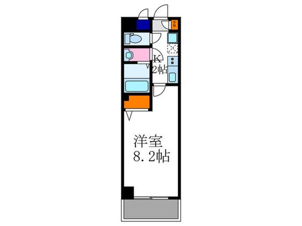 サンパティオ北白川の物件間取画像